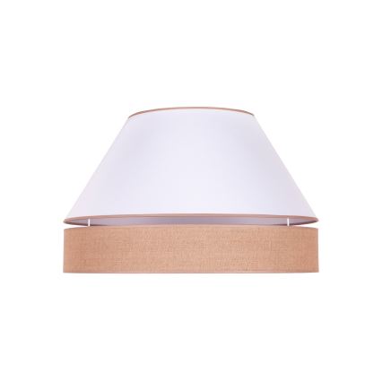 Duolla - Ceiling light AVIGNON 3xE27/15W/230V d. 60 cm white/brown