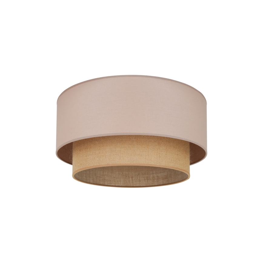 Duolla - Ceiling light BOHO 1xE27/15W/230V d. 45 cm beige/brown