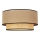 Duolla - Ceiling light BOHO 1xE27/15W/230V d. 45 cm beige/rattan