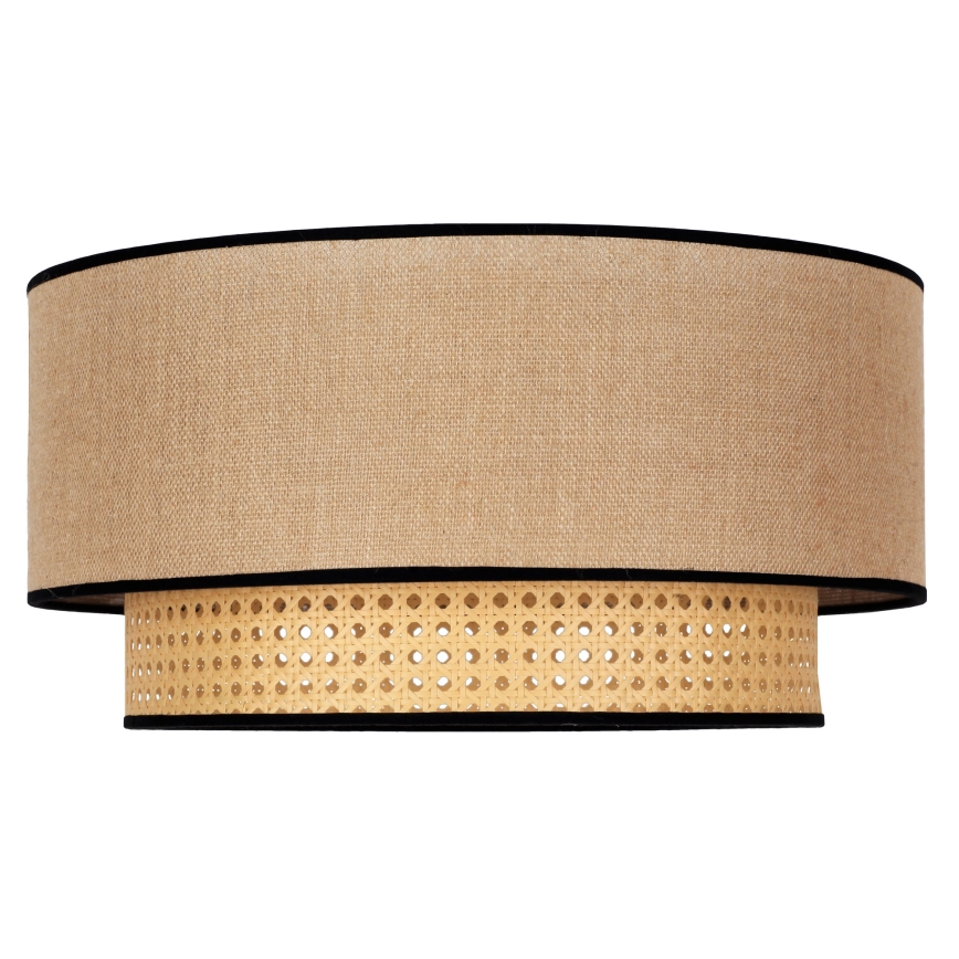 Duolla - Ceiling light BOHO 1xE27/15W/230V d. 45 cm beige/rattan