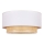 Duolla - Ceiling light BOHO 1xE27/15W/230V d. 45 cm creamy/rattan