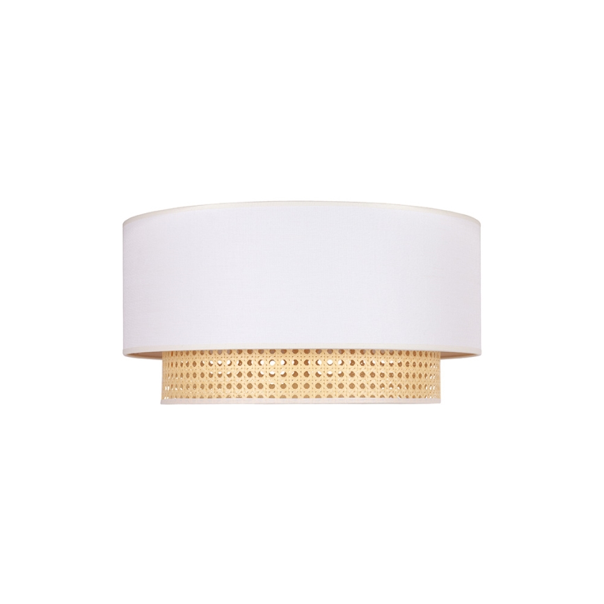 Duolla - Ceiling light BOHO 1xE27/15W/230V d. 45 cm creamy/rattan