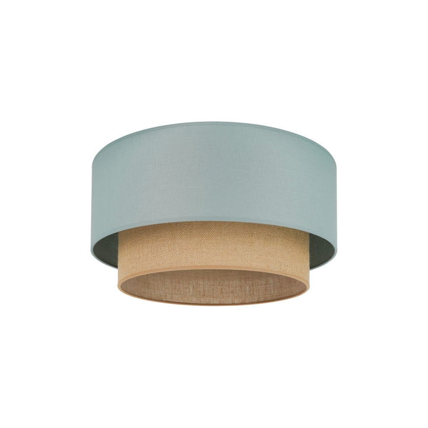 Duolla - Ceiling light BOHO 1xE27/15W/230V d. 45 cm green/brown