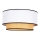 Duolla - Ceiling light BOHO 1xE27/15W/230V d. 45 cm white/rattan
