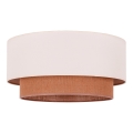 Duolla - Ceiling light BOHO 3xE27/15W/230V d. 60 cm beige/brown