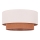 Duolla - Ceiling light BOHO 3xE27/15W/230V d. 60 cm beige/brown