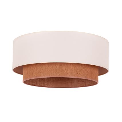 Duolla - Ceiling light BOHO 3xE27/15W/230V d. 60 cm beige/brown