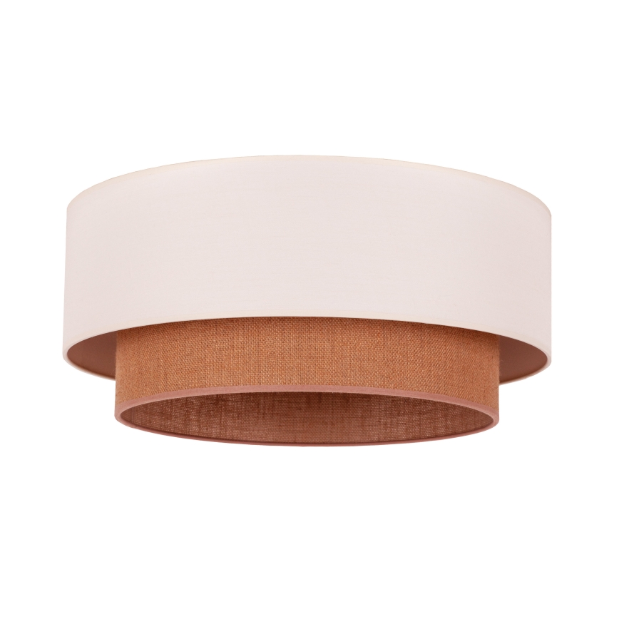 Duolla - Ceiling light BOHO 3xE27/15W/230V d. 60 cm beige/brown