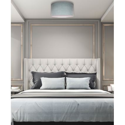 Duolla - Ceiling light BRISTOL 1xE27/15W/230V d. 45 cm green/white