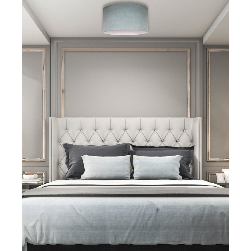 Duolla - Ceiling light BRISTOL 1xE27/15W/230V d. 45 cm green/white