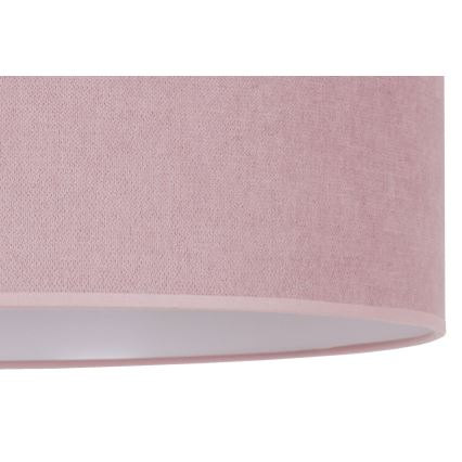 Duolla - Ceiling light BRISTOL 1xE27/15W/230V d. 45 cm pink/white