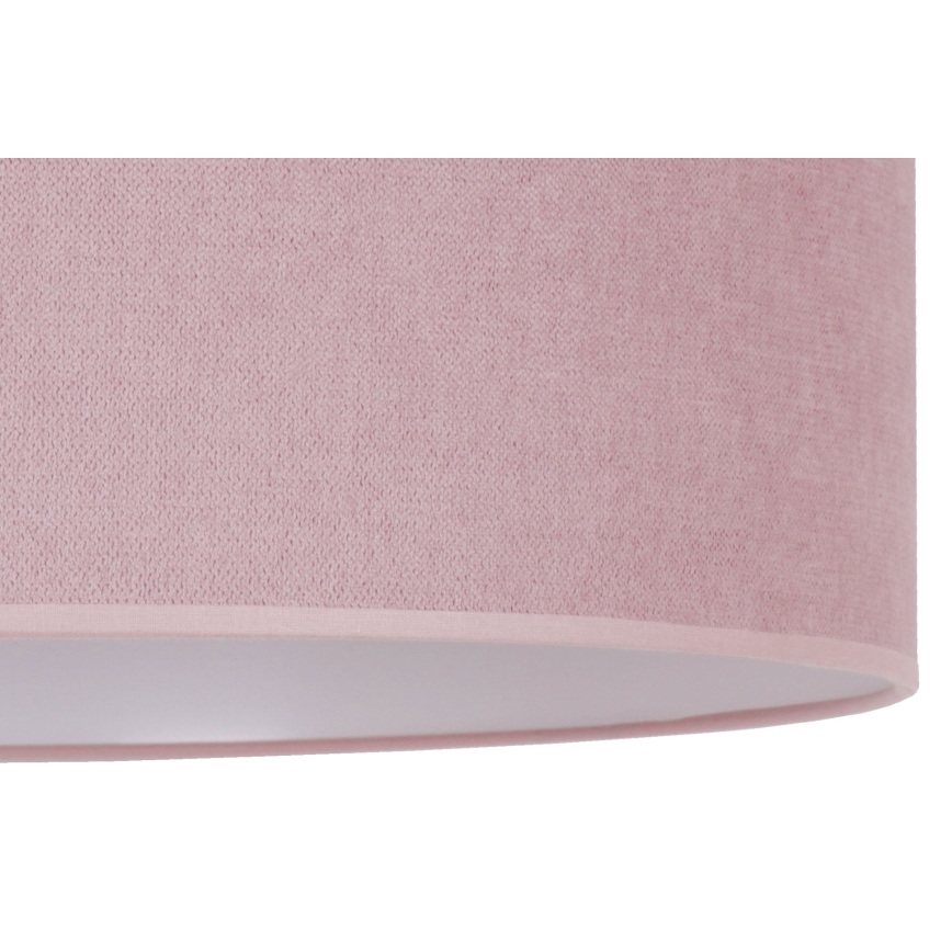 Duolla - Ceiling light BRISTOL 1xE27/15W/230V d. 45 cm pink/white