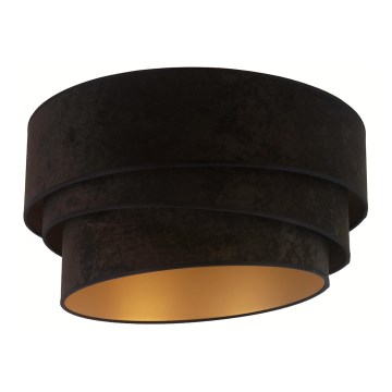 Duolla - Ceiling light DEVON 1xE27/40W/230V d. 45 cm black/gold