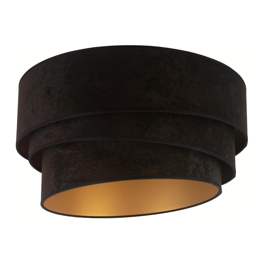 Duolla - Ceiling light DEVON 1xE27/40W/230V d. 45 cm black/gold