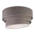 Duolla - Ceiling light DEVON 1xE27/40W/230V d. 45 cm grey