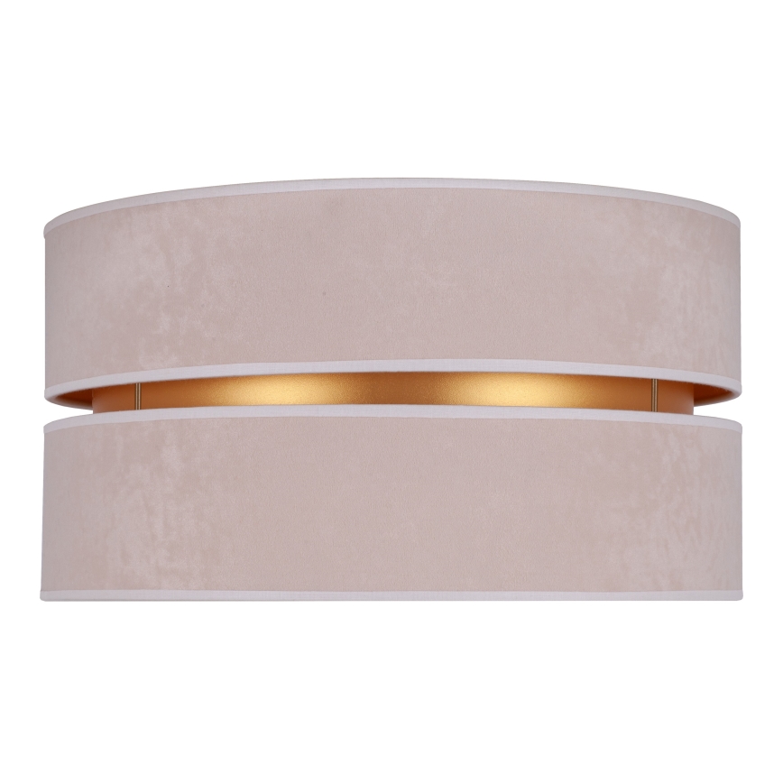 Duolla - Ceiling light DUO 1xE27/15W/230V d. 40 cm beige/gold