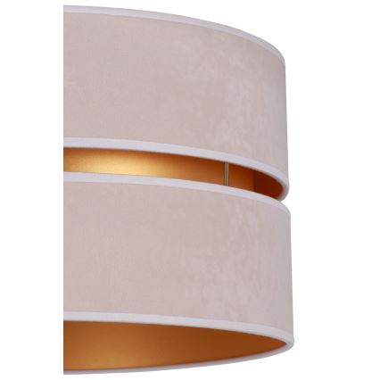 Duolla - Ceiling light DUO 1xE27/15W/230V d. 40 cm beige/gold