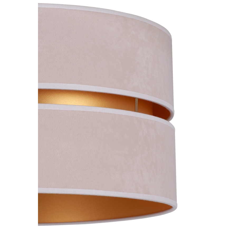Duolla - Ceiling light DUO 1xE27/15W/230V d. 40 cm beige/gold
