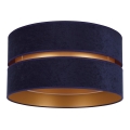 Duolla - Ceiling light DUO 1xE27/15W/230V d. 40 cm blue/gold
