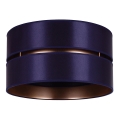 Duolla - Ceiling light DUO 1xE27/15W/230V d. 40 cm blue/gold