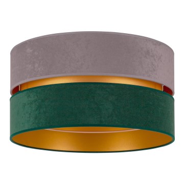Duolla - Ceiling light DUO 1xE27/15W/230V d. 40 cm grey/green/gold