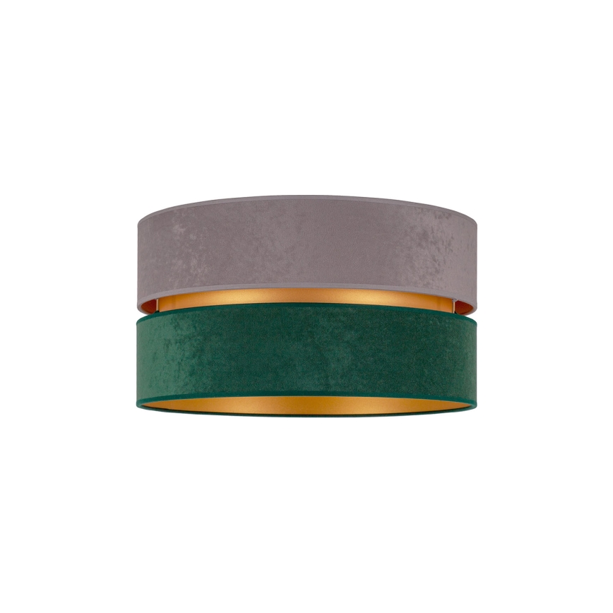 Duolla - Ceiling light DUO 1xE27/15W/230V d. 40 cm grey/green/gold