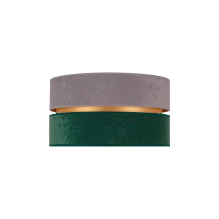 Duolla - Ceiling light DUO 1xE27/15W/230V d. 40 cm grey/green/gold