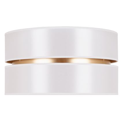 Duolla - Ceiling light DUO 1xE27/15W/230V d. 40 cm white/gold