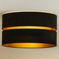Duolla - Ceiling light DUO 1xE27/40W/230V d. 40 cm black/gold