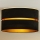 Duolla - Ceiling light DUO 1xE27/40W/230V d. 40 cm black/gold
