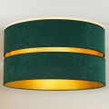Duolla - Ceiling light DUO 1xE27/40W/230V d. 40 cm green/gold