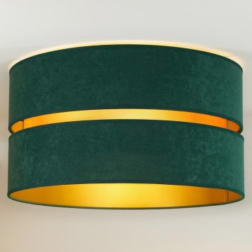 Duolla - Ceiling light DUO 1xE27/40W/230V d. 40 cm green/gold