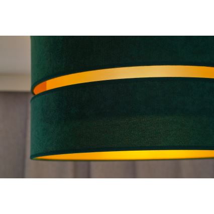 Duolla - Ceiling light DUO 1xE27/40W/230V d. 40 cm green/gold
