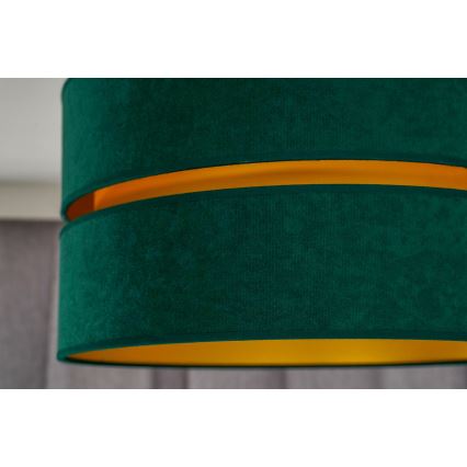 Duolla - Ceiling light DUO 1xE27/40W/230V d. 40 cm green/gold