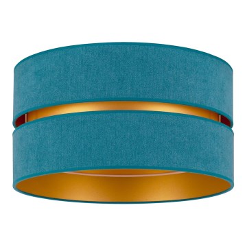 Duolla - Ceiling light DUO 1xE27/40W/230V d. 40 cm turquoise/gold