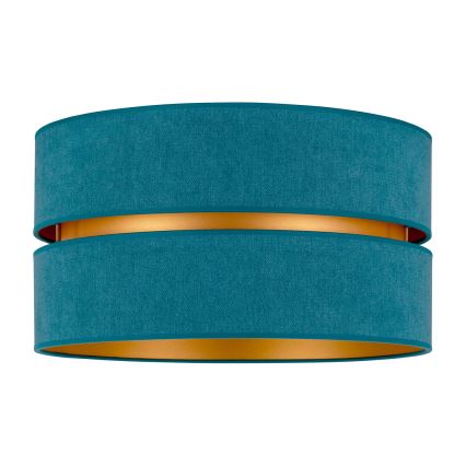 Duolla - Ceiling light DUO 1xE27/40W/230V d. 40 cm turquoise/gold
