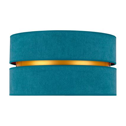 Duolla - Ceiling light DUO 1xE27/40W/230V d. 40 cm turquoise/gold