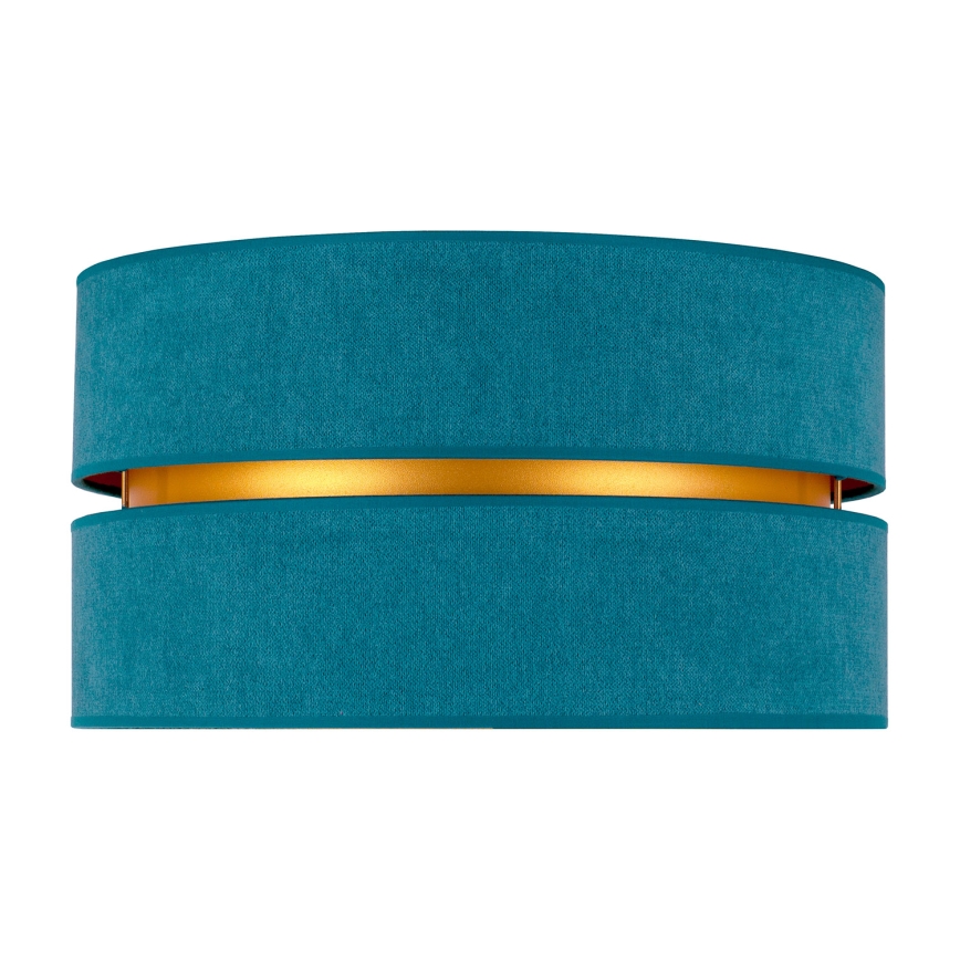 Duolla - Ceiling light DUO 1xE27/40W/230V d. 40 cm turquoise/gold
