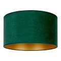 Duolla - Ceiling light ROLLER 1xE27/15W/230V d. 40 cm dark green/gold