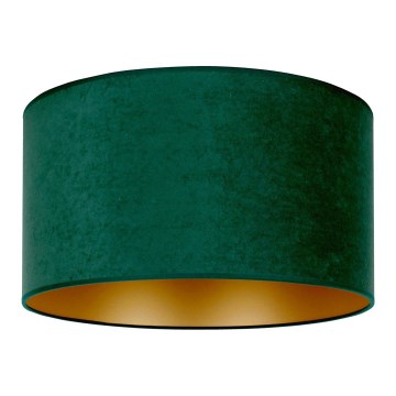 Duolla - Ceiling light ROLLER 1xE27/15W/230V d. 40 cm dark green/gold