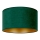 Duolla - Ceiling light ROLLER 1xE27/15W/230V d. 40 cm dark green/gold