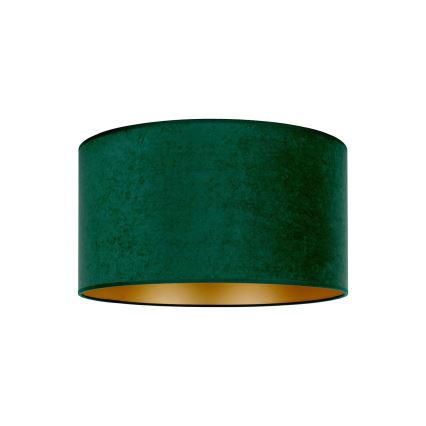 Duolla - Ceiling light ROLLER 1xE27/15W/230V d. 40 cm dark green/gold