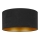 Duolla - Ceiling light ROLLER 3xE27/15W/230V d. 60 cm black/gold