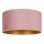 Duolla - Ceiling light ROLLER 3xE27/15W/230V d. 60 cm pink/gold