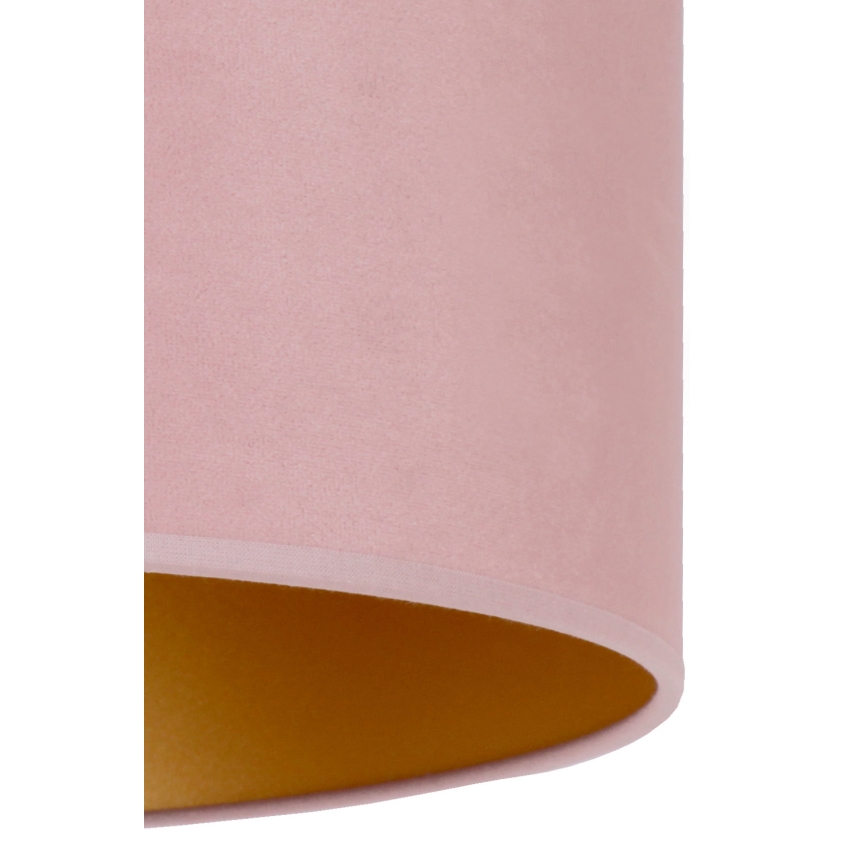 Duolla - Ceiling light ROLLER 3xE27/15W/230V d. 60 cm pink/gold