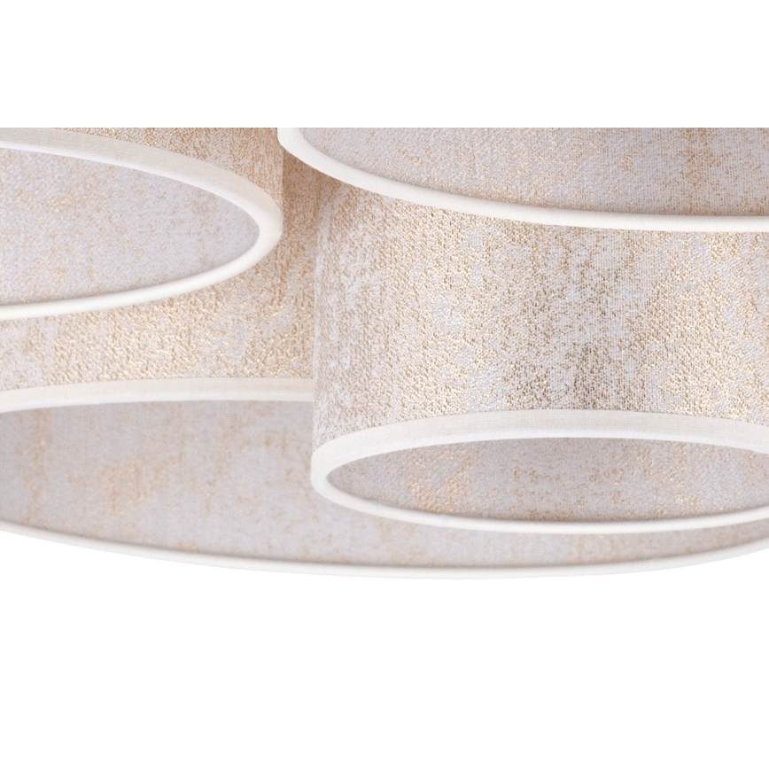 Duolla - Ceiling light ROLLER PENTO 5xE27/60W/230V gold