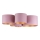 Duolla - Ceiling light ROLLER PENTO 5xE27/60W/230V pink