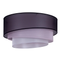 Duolla - Ceiling light TRIO 1xE27/15W/230V d. 45 cm black/pink/silver