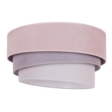 Duolla - Ceiling light TRIO 1xE27/15W/230V d. 45 cm pink/grey/white