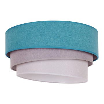 Duolla - Ceiling light TRIO 1xE27/15W/230V d. 45 cm turquoise/grey/white